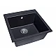 Кухонная мойка BODRUM 510 black shine