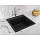 Кухонная мойка BODRUM 510 black shine