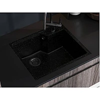 Кухонна мийка MIRAGGIO LISA чорна