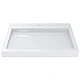 Умивальник MIRAGGIO AGNESS 750 Miramarble білий глянцевий