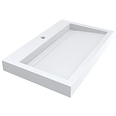 Умывальник MIRAGGIO AGNESS 750 MIRASOFT белый матовый