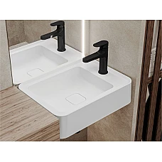 Умивальник MIRAGGIO MARRAKESH 380 Miramarble білий глянцевий