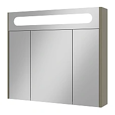 Зеркальный шкаф Mirater Alant 80x80 Оливковая