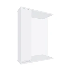 Шафа дзеркальна Mirater Mira 74х55х17 Біла ліва