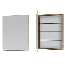 Шафа дзеркальна Mirater Prio 60х80 Оливкова права