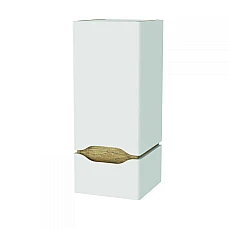 Півпенал підвісний Mirater Sacramento 85х35x35 Білий лівосторонній