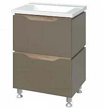 Тумба підлогова Mirater Sacramento з умивальником 60 Оливковий