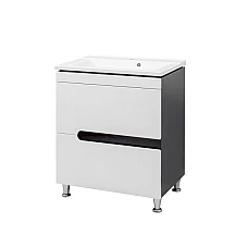 Тумба підлогова Mirater Верона з умивальником 84х70х45 Венге