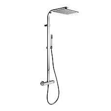 Душевая система с термостатом Paffoni City ZCOL665CR