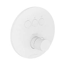 Термостат скрытого монтажа для душа Paffoni Compact box 3 функция CPT019BO белый