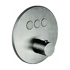 Термостат прихованого монтажу для душу Paffoni Compact box 3 функція CPT019ST сталь