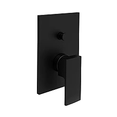 Черный смеситель для ванны Paffoni Elle EL015NO-M