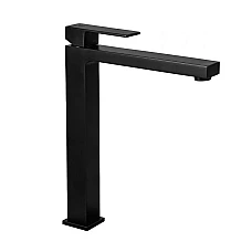 Чорний змішувач для умивальника Paffoni Elle EL081NO