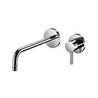 Змішувач для умивальника настінний Paffoni Light LIG007CR70 хром