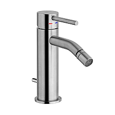 Змішувач для біде з донним клапаном Paffoni Light LIG135ST сталь