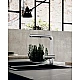 Смеситель для кухни с вытяжным изливом Paffoni Light LIG285ST-MET сталь