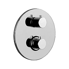 Смеситель для душа с термостатом Paffoni Light на 3 потребителя LIQ019CR хром