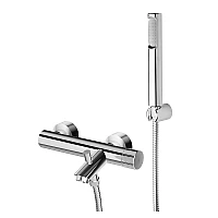 Змішувач для ванни з фіксованим душовим гарнітуром Paffoni JO026 JO026CR хром