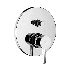 Змішувач для душу вбудований з перемикачем Paffoni Stick SK015CR хром