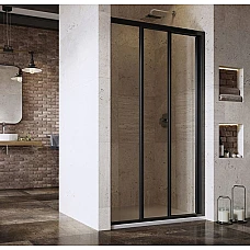 Душові двері Ravak Supernova ASDP3-110 198 00VD03R2Z1 чорний TRANSPARENT