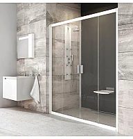 Душові двері Ravak Blix BLDP4-150 0YVP0100Z1 білий TRANSPARENT
