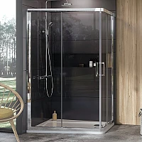 Душова кабіна Ravak 10° 10AP4-120/90 0ZVG70C00Z1 полірований алюміній TRANSPARENT
