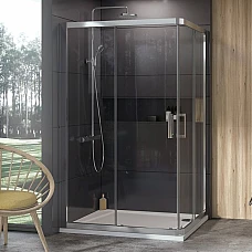 Душова кабіна Ravak 10° 10RV2K-90 1ZJ70U00Z1 сатин TRANSPARENT