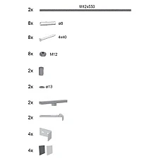 Кріплення NewDay, Gentiana Ravak B26500000N