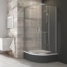 Душова кабіна Ravak BLCP4-90 SABINA 3B270U40Z1 сатин TRANSPARENT