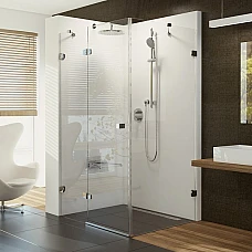 Душова кабіна Ravak Brilliant BSDPS- 80/80 L 0UL44A00Z1 хром TRANSPARENT