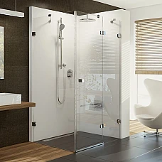 Душевая кабина Ravak Brilliant BSDPS-120/90 R 0UPG7A00Z1 хром TRANSPARENT