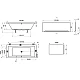 Ванна прямоугольная 180x80 Ravak Formy 01 C881000000