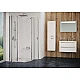 Душевая кабина Ravak Chrome CSKK4-90 3Q170C00Z1 полированный алюминий TRANSPARENT