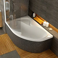 Ванная асимметричная 160x105 Ravak Rosa II CM21000000 L - левосторонняя
