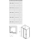 Душова кабіна Ravak Matrix MSDPS-100/80 R 0WPA4C00Z1 полірований алюміній TRANSPARENT