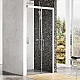 Душові двері Ravak Matrix MSD2-110 R 0WPD0100Z1 білий TRANSPARENT