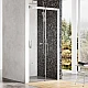 Душевые двери Ravak Matrix MSD2-120 R 0WPG0C00Z1 полированный алюминий TRANSPARENT