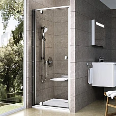 Душевые двери Ravak Pivot PDOP 1-90 03G70U00Z1 сатин TRANSPARENT