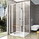 Душові двері Ravak Pivot PDOP 2-100 03GA0100Z1 білий/хром TRANSPARENT