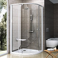 Душова кабіна Ravak Pivot PSKK3-100 376AA100Z1 білий/хром TRANSPARENT