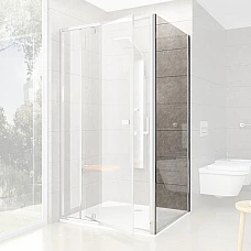 Недвижимая стенка для душа Ravak Pivot PPS-90 90G70C00Z1 полированный алюминий TRANSPARENT