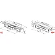Душевой канал OZW Ravak 10° X01626 750 - нержавеющая сталь
