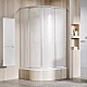 Душевая кабина Ravak SABINA SKCP4-90 31177VU0011 сатин PEARL