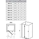Душові двері Ravak SmartLine SMSD 2-90 A-R 0SP7AA00Z1 хром TRANSPARENT