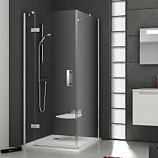 Нерухома стінка для душу Ravak SmartLine SMPS-90 L 9SL70A00Z1 хром TRANSPARENT