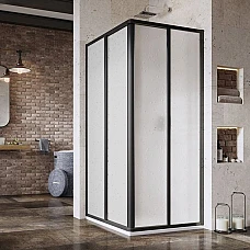 Душевая кабина Ravak Supernova SRV2-80 195 S 14V403O211 черный PEARL