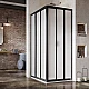Душевая кабина Ravak Supernova ASRV3-75 198 15V303R211 черный PEARL