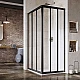Душевая кабина Ravak Supernova ASRV3-90 198 15V703R2Z1 черный TRANSPARENT