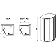 Душова кабіна Ravak Supernova SKCP4-90 195 3117O102ZG білий GRAPE