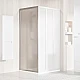 Недвижимая стенка для душа Ravak Supernova APSS-90 198 94070UR211 сатин PEARL